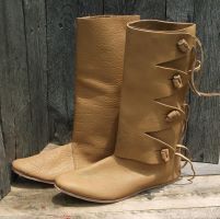 Viking Calf Boots with Reinforced Heel