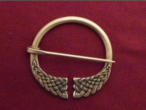Large Knotwork Penannular Brooch