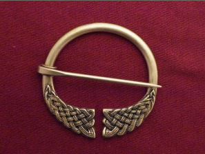 Large Knotwork Penannular Brooch