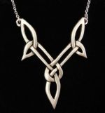 Celtic Knot Necklace Long