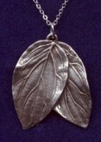 Elf Double Leaf Necklace